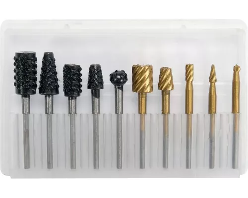 Набор фрез для ручного гравера 10 шт. YATO YT-61730