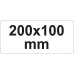 Быстрозажимная струбцина 200х100 мм YATO YT-63951