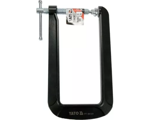 Зажим столярный 76x203 мм YATO YT-64191 Зажим столярный 76x203 мм YATO YT-64191