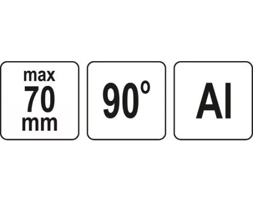 Угловые тиски YATO YT-65136