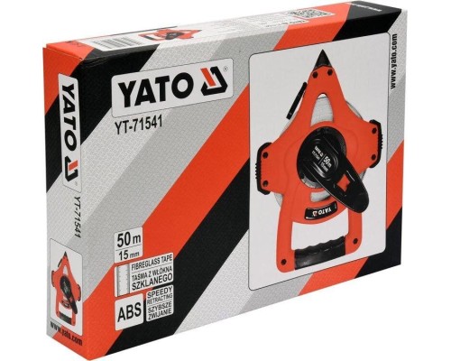 Рулетка геодезическая 50 м YATO YT-71541