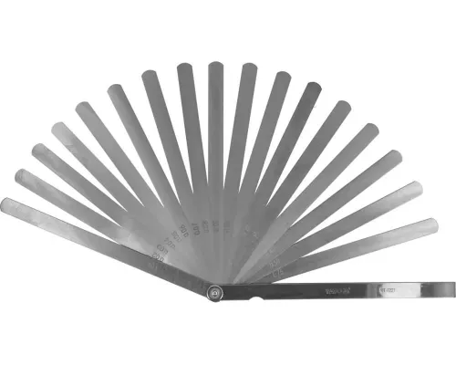 Набор щупов для измерения зазоров 0.02-1 мм YATO YT-7221 Набор щупов для измерения зазоров 0.02-1 мм YATO YT-7221