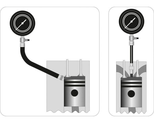 Компрессометр для дизельных двигателей YATO YT-73072