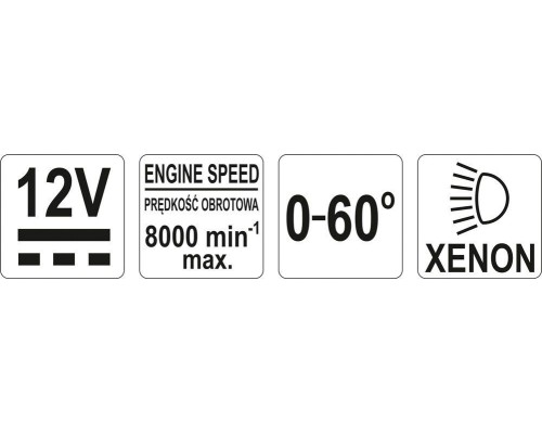 Лампа стробоскопная автомобильная YATO YT-7312