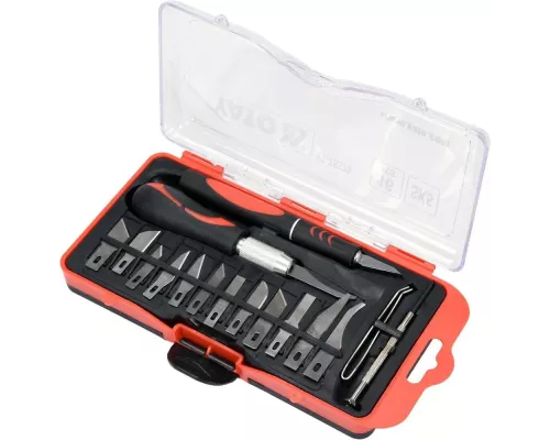 Набор прецизионных ножей 16 элементов YATO YT-75370 купить