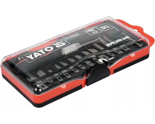 Набор прецизионных ножей 16 элементов YATO YT-75370 купить