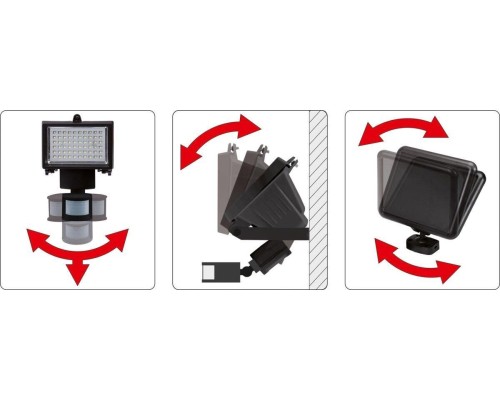 Прожектор диодный с датчиком движения YATO YT-81860