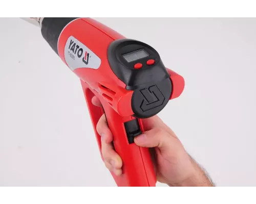 Фен строительный с дисплеем 2000 Вт YATO YT-82293