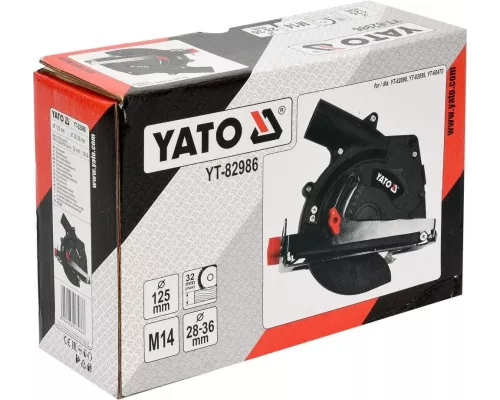Крышка для распила дерева с системой пылеудаления 125 мм YATO YT-82986 Крышка для распила дерева с системой пылеудаления 125 мм YATO YT-82986