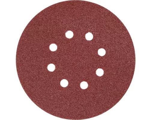 Абразивный диск VELCRO 8 отверстий P100 150мм 50шт YATO YT-834594