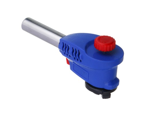 РОКОТ Горелка газ. с пьезорозжигом, цанговый захват, широкое cопло; 15,3х4,5х7,2см