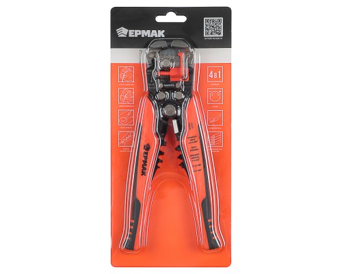 ЕРМАК Стриппер автоматический многофункциональный усиленный, мм2 0.2-6.0