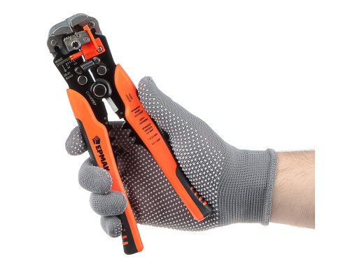 ЕРМАК Стриппер автоматический многофункциональный усиленный, мм2 0.2-6.0