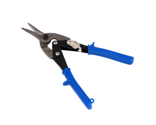 РОКОТ Ножницы по металлу 250 мм, пластиковая рукоятка, прямой