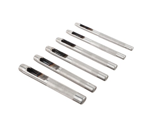 ЕРМАК Набор пробойников 6 предметов 3.2, 4, 4.8, 5.6, 6.4, 8 мм