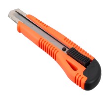 ЕРМАК/Headman Нож универсальный 18мм, метал.направ.,Autolock, +запасное лезвие, блистер