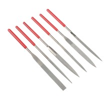 РОКОТ Набор надфилей алмазных 6шт,размер 5x180мм, блистер