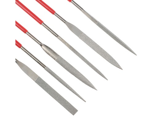 РОКОТ Набор надфилей алмазных 6шт,размер 5x180мм, блистер