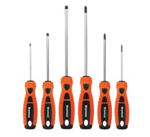 ЕРМАК Набор 6 отверток (PH2x150, SL6x150, PH1x100, SL5x100, PH0x75, SL3x75)