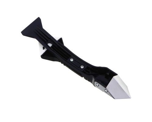 ЕРМАК Скребок-шпатель для удаления, выравнивания герметика, 5 сменных насадок