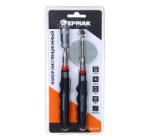 ЕРМАК Набор инспекционный, зеркало 50мм, магнит 2,3кгс. 190-810мм