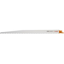 Полотно ЗУБР S1344D для сабельной эл. ножовки Cr-V,быстрый,чистый распил твердой и мягкой древесины, пластика,280/4,2мм 155711-28, шт