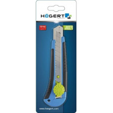 HT4C605 Нож с отламывающимся лезвием 18мм, поворотная блокировка, 3 лезвия SK5, HOEGERT, 5901867173508 (CN)