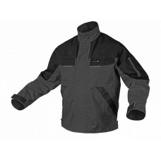 HT5K284-S Куртка рабочая EDGAR, серая, размер S, HOEGERT, 5902801251177 (CN)
