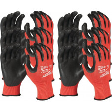 Перчатки Milwaukee с защитой от порезов, уровень 1, размер XL/10 (12 пар)