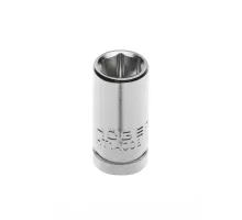 HT1A010 Торцевая головка шестигранная 1/4", 10мм, сталь CrV50BV30, DIN 3124, ASS-drive, HOEGERT, 590