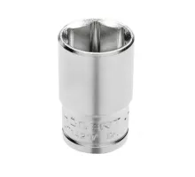 HT1A224 Головка торцевая шестигранная 1/2", 24 мм, сталь CrV, DIN 3124, HOEGERT, 5901867145857 (CN)