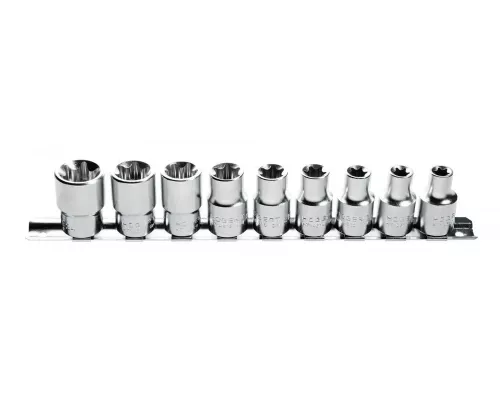 Набор торцевых головок TORX 1/2″, 9 шт. Набор торцевых головок TORX 1/2″, 9 шт.