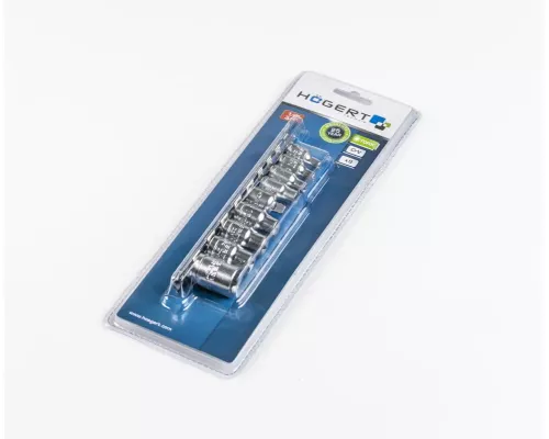 Набор торцевых головок TORX 1/4″, 3/8″, 9 шт. Набор торцевых головок TORX 1/4″, 3/8″, 9 шт.