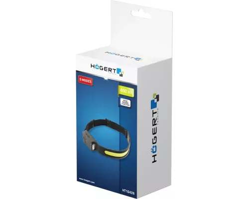 Налобный фонарик COB USB, 5 функции Налобный фонарик COB USB, 5 функции