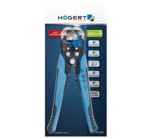 HT1P184 Инструмент автоматический для зачистки проводов 0,25~6,0mm2, HOEGERT, 5902801327049 (CN)