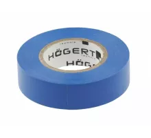 HT1P283 Изолента ПВХ 19ммх20мх0,13мм, синяя, HOEGERT, 5902801010675 (CN)