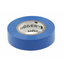 HT1P283 Изолента ПВХ 19ммх20мх0,13мм, синяя, HOEGERT, 5902801010675 (CN)