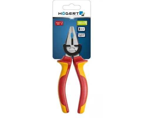 Плоскогубцы диэлектрические универсальные 160 мм 1000 В, ВDE