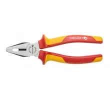 HT1P907 Пассатижи изолированные 200мм, 1000V, VDE, HOEGERT, 5901867199355 (CN)