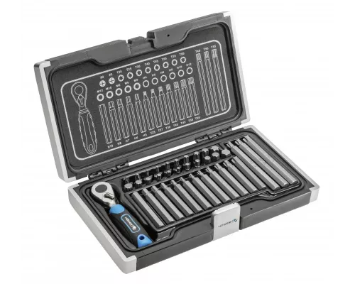 Набор бит с трещоткой, 37шт.