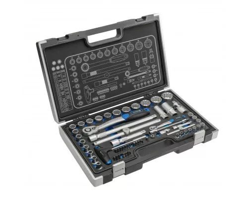 Набор инструментов 60 шт., 1/4″, 1/2