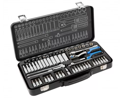 Набор инструментов, 63 шт., 1/4