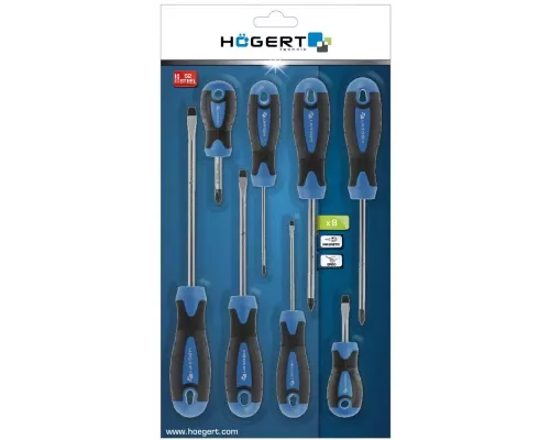 Набор отверток 8 шт., S2 Набор отверток 8 шт., S2