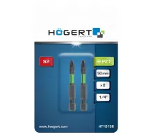 HT1S156 Бита ударная PZ1 50мм 2 шт., HOEGERT, 5902801376665 (CN)