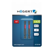 HT1S160 Бита ударная SL 4 50мм 2 шт., HOEGERT, 5902801376696 (CN)