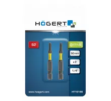 HT1S166 Бита ударная Torx TT15 50мм 2 шт., HOEGERT, 5902801376733 (CN)