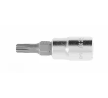 HT1S645 Головка торцевая 1/4" с вставкой-битой TORX T25х37мм, HOEGERT, 5902801277924 (TW)