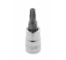 HT1S676 Головка торцевая 1/4" с вставкой-битой с отверстием TORX TAMPER TT20 мм, HOEGERT, 5902801281
