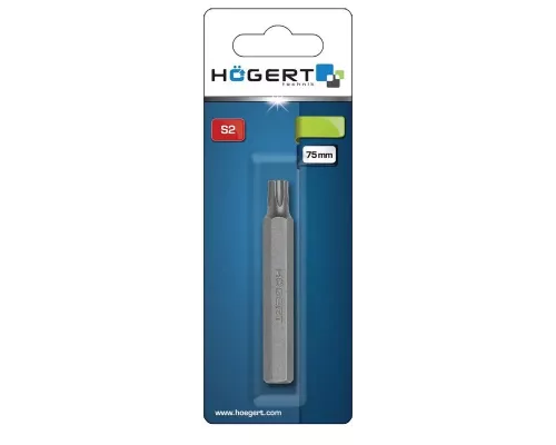 Бита TORX 40, 75 мм, M10, сталь S2 Бита TORX 40, 75 мм, M10, сталь S2