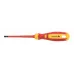 Отвертка диэлектрическая крестовая для электромонтажных работ  PZ2/SL6, 100 мм, 1000 V, сталь CrMo